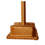 Two hole earth point